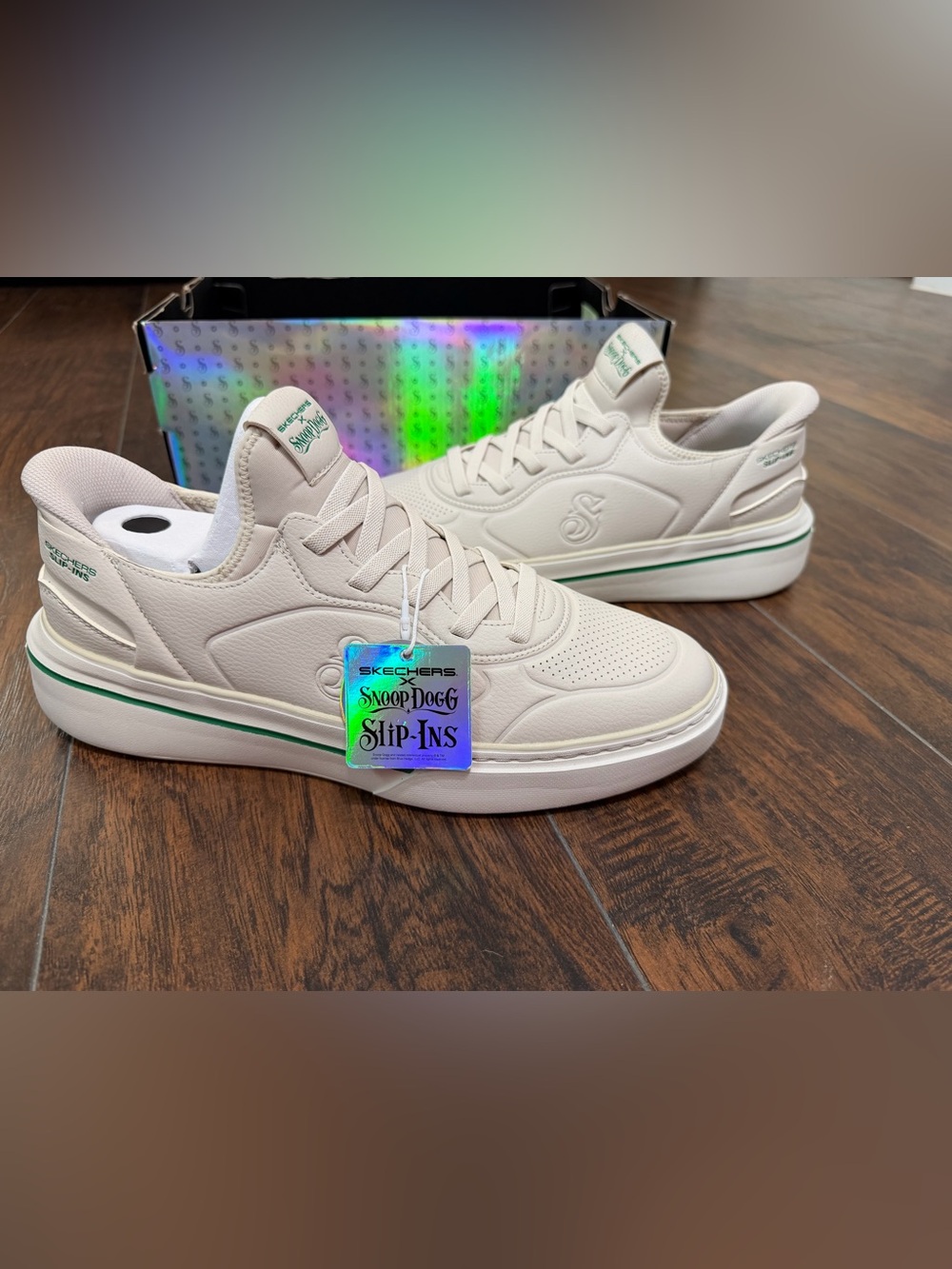 Skechers Leather x Snoop Dogg Men's Snoop One - Next Episode sneakers Off White